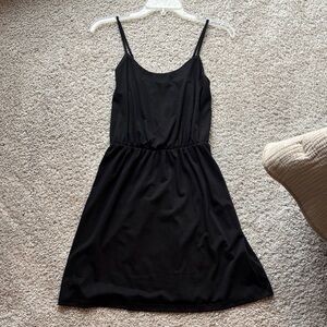 Black Spaghetti Strap Dress